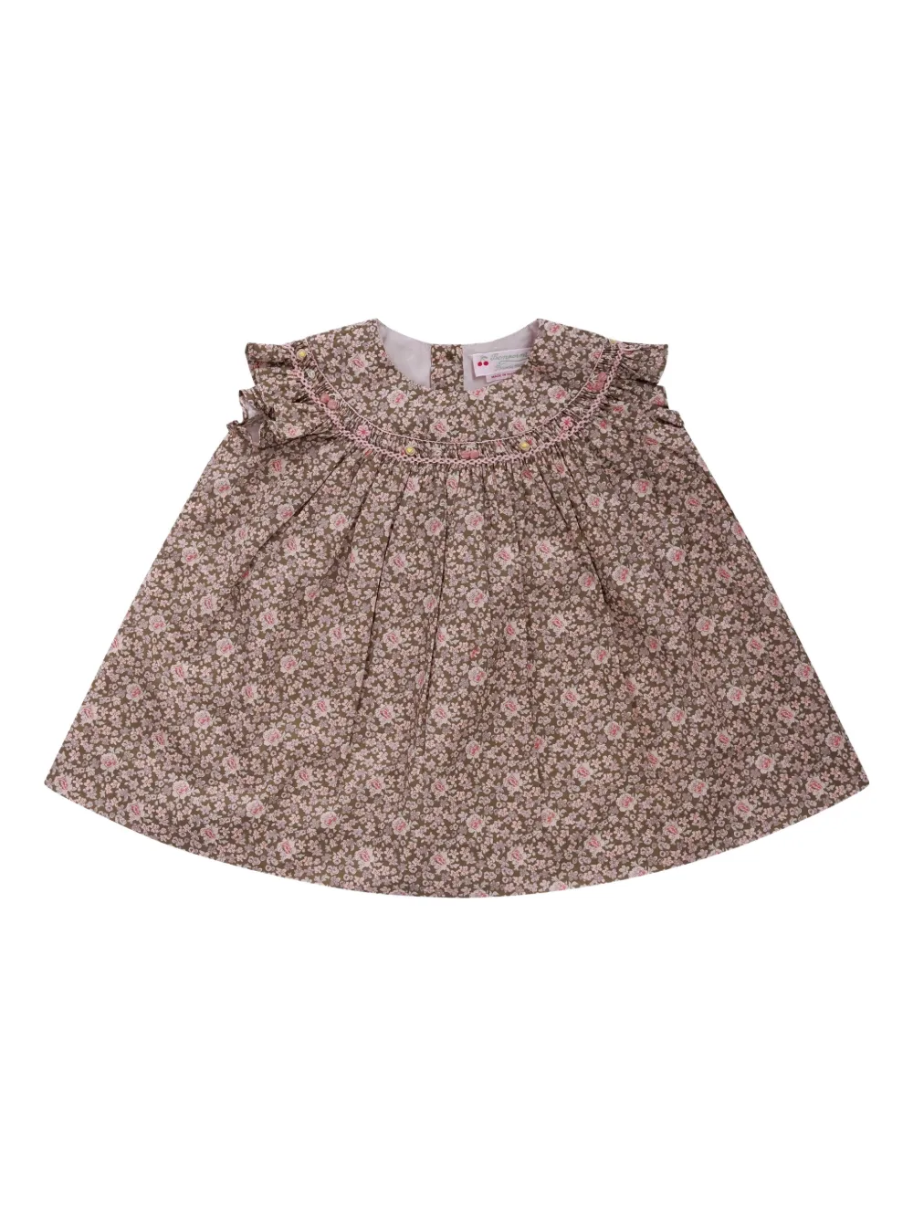 Bonpoint Liberty floral-print dress - Brown