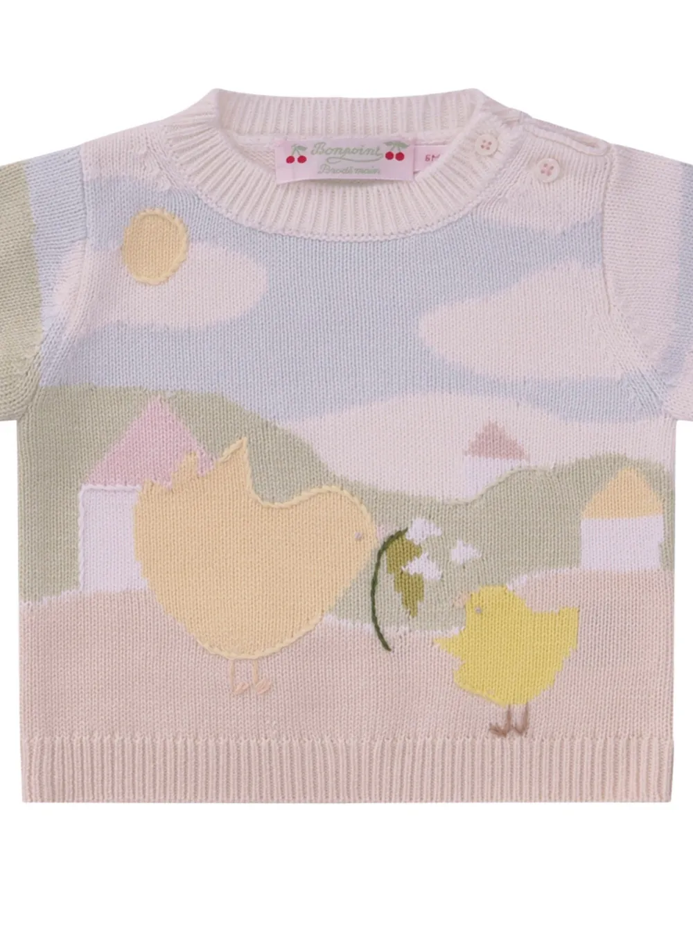 Chick-Motif Sweater