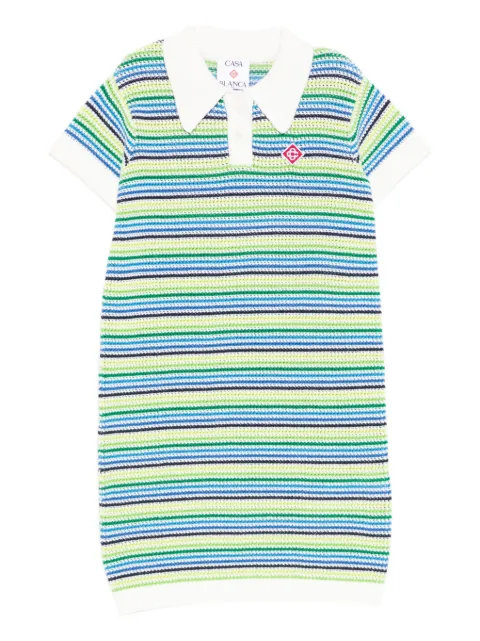 CASABLANCA KIDS Gestreepte polojurk