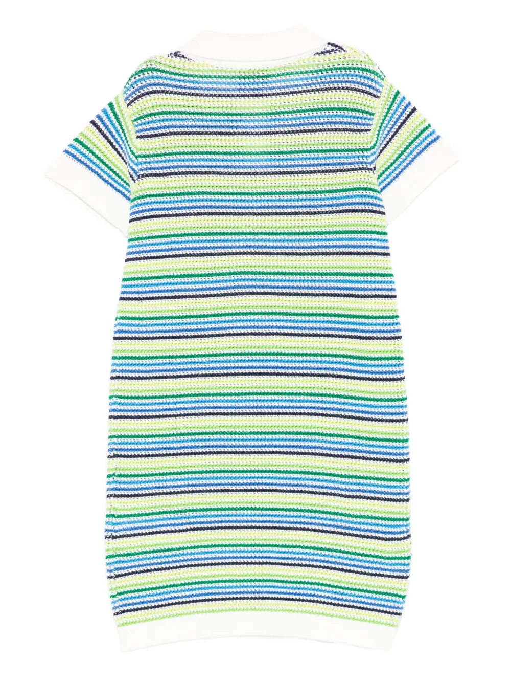 CASABLANCA KIDS Gestreepte polojurk Groen