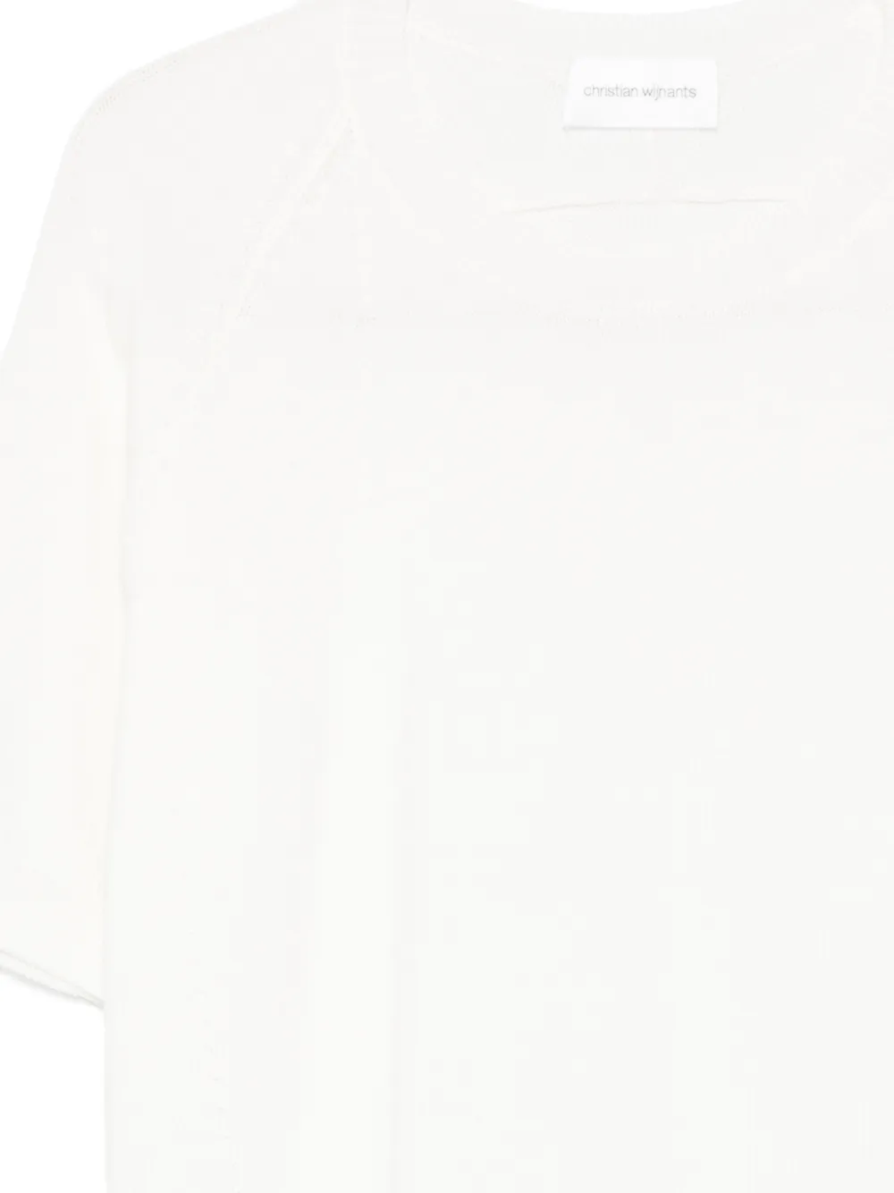 Christian Wijnants T-shirt met ronde hals Beige