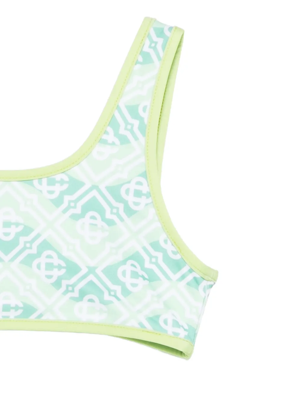  Casablanca Kids Monogram Bikini - Green 