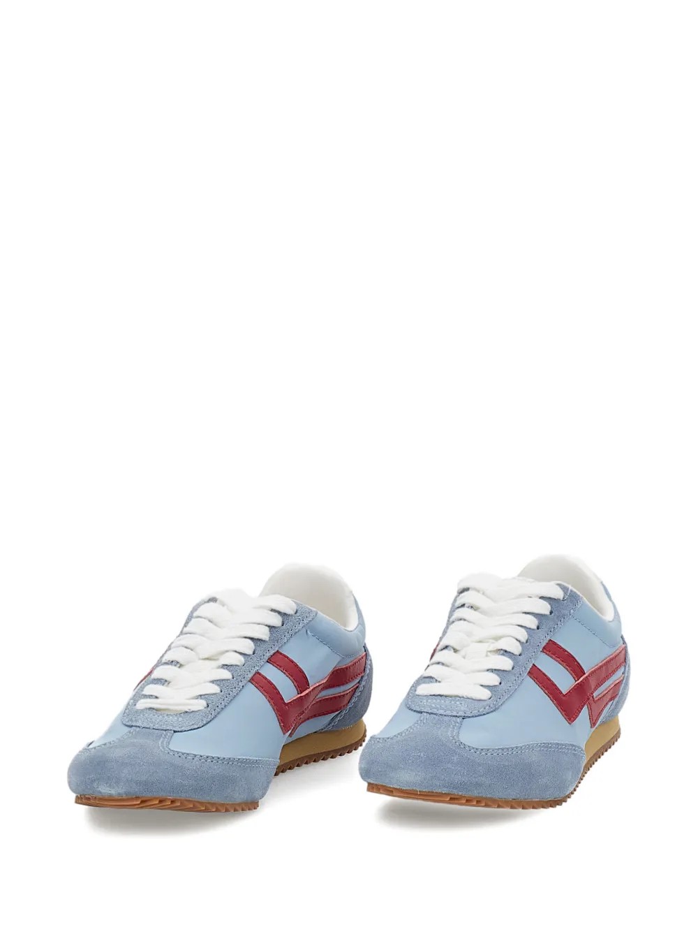 Pro-Keds Racer 77 lace-up logo-detail sneakers - Blauw