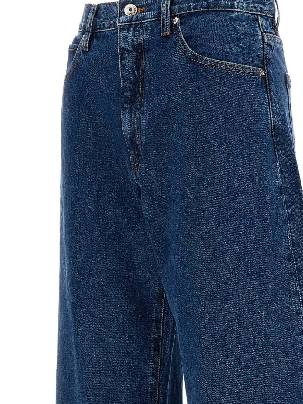FRAME Jeans met vijf zakken Blauw