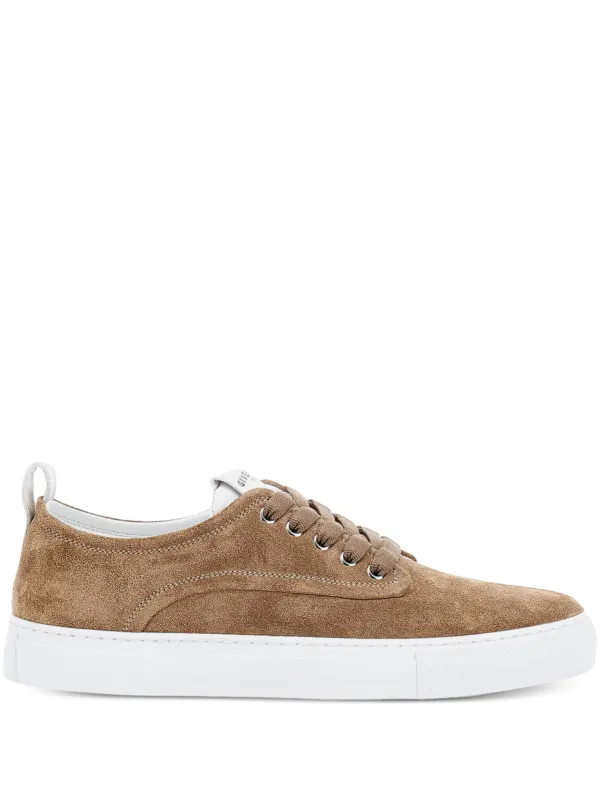 Givenchy New City Sneakers in Suede in Brown