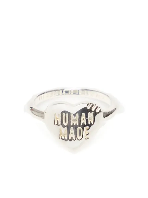 Human Made heart silver ring