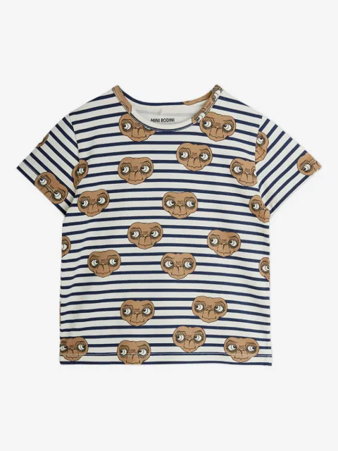 Mini Rodini striped graphic T-shirt