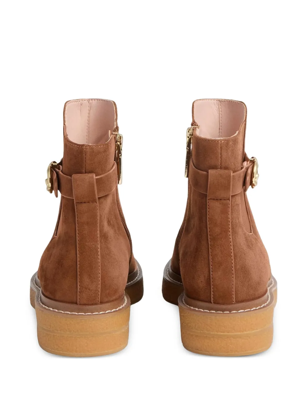  Coccinelle C-saddle Ankle Boots - Brown 