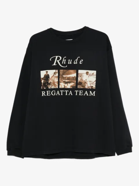 RHUDE Regatta Tour graphic-print T-shirt