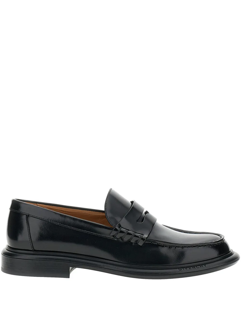 Givenchy brushed-leather loafers - Nero