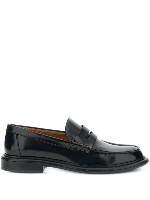 Givenchy loafers i børstet læder