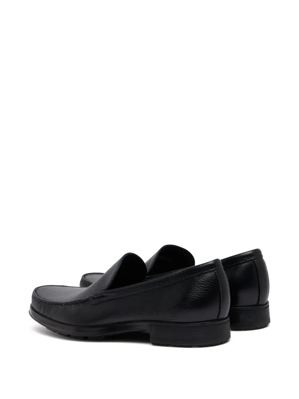 Bally Odeny bewerkte leren loafers Zwart