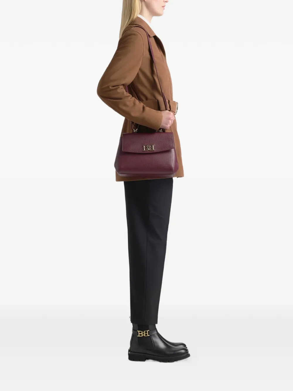 Bally Shopper met handgreep - Rood