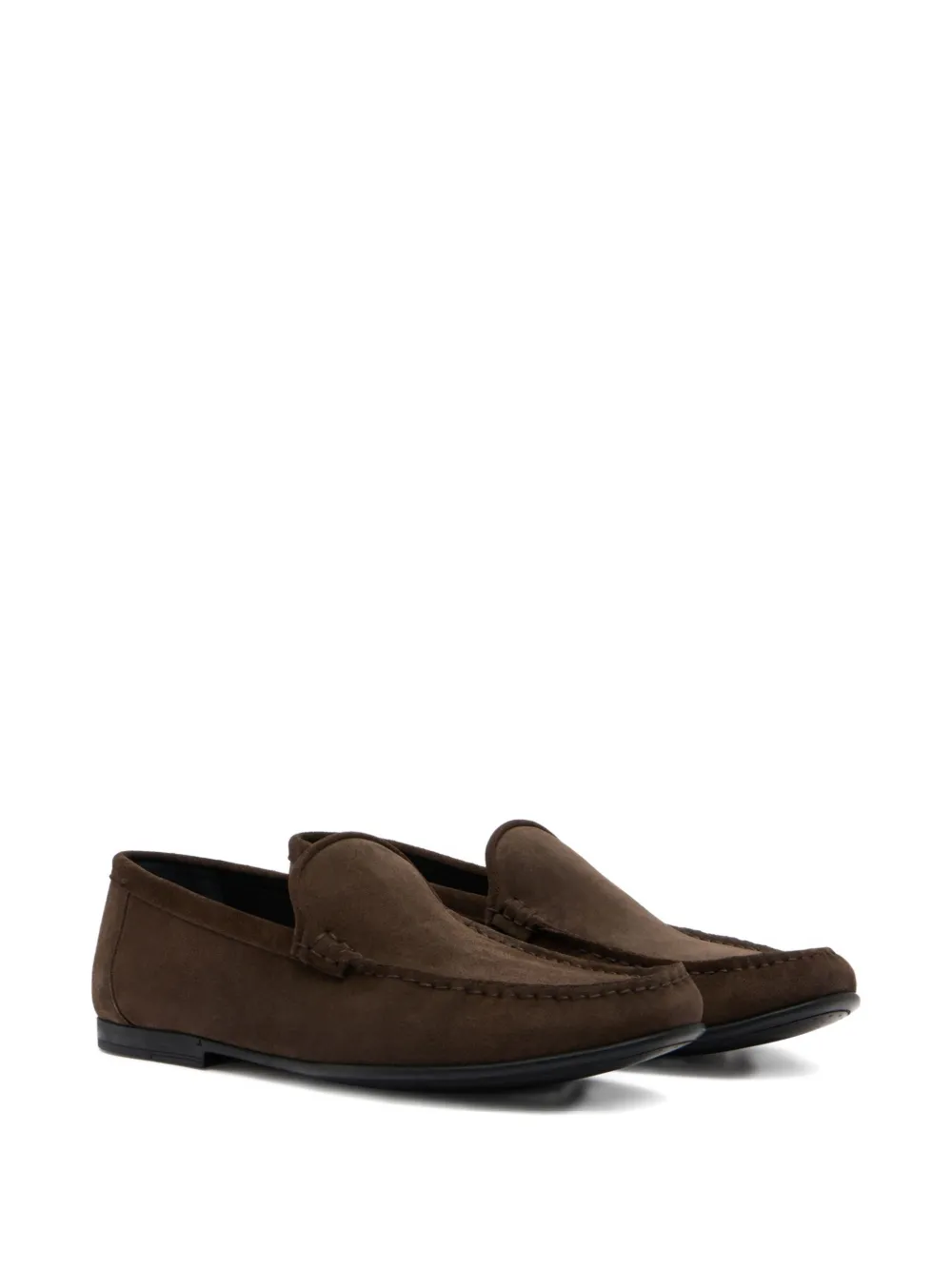 Bally Axony suede loafers - Bruin