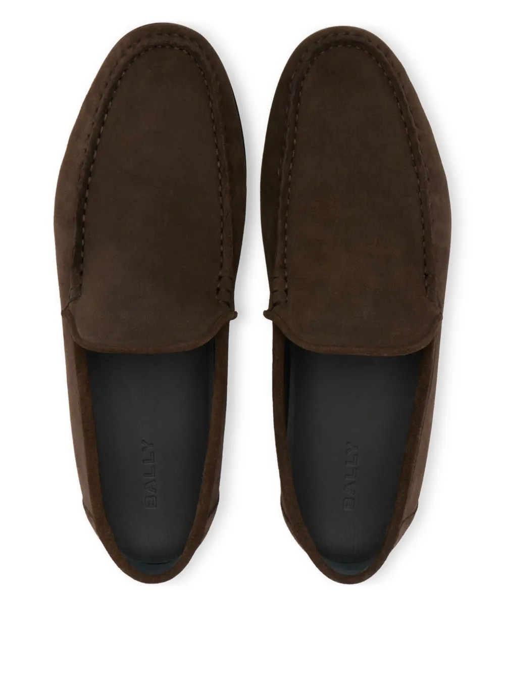 Bally Axony suède loafers Bruin