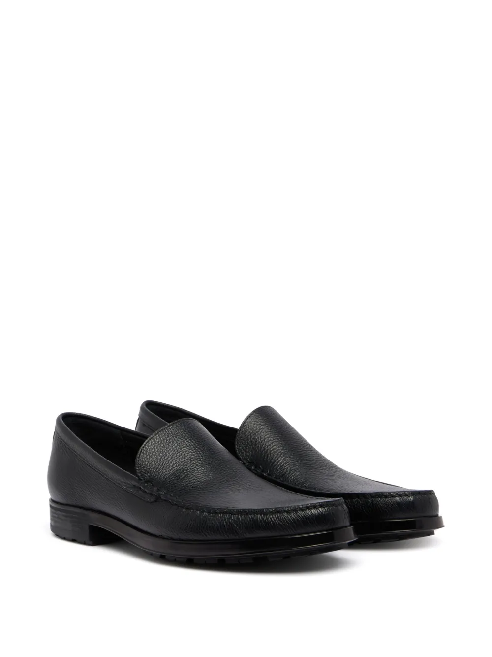 Bally Odeny loafers van bewerkt leer Zwart