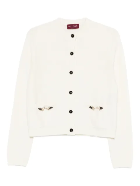 Gucci button pocket cardigan