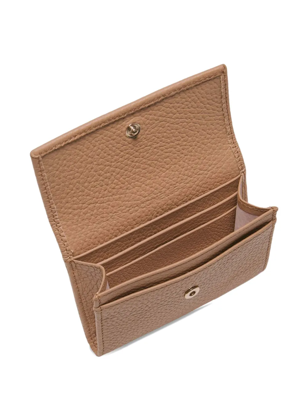 Coccinelle leather cardholder - Beige