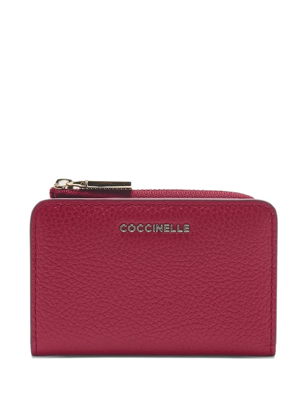 Coccinelle zip card wallet - Rosso