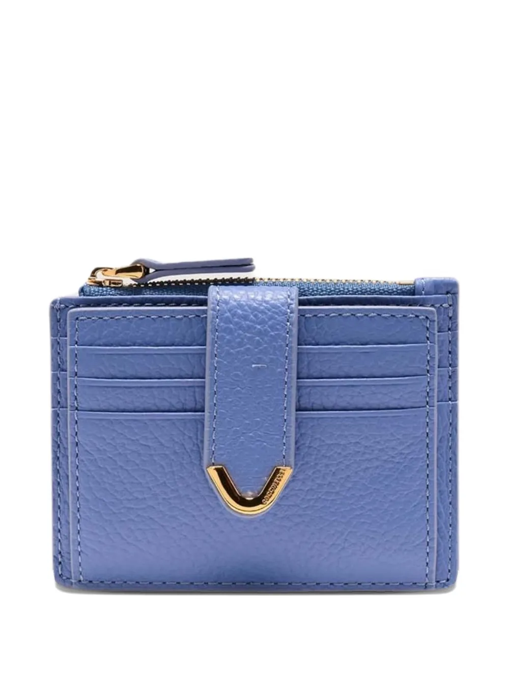 Coccinelle zip cardholder - Blau