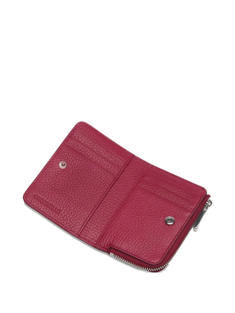 Coccinelle monogram-pattern wallet - Rood