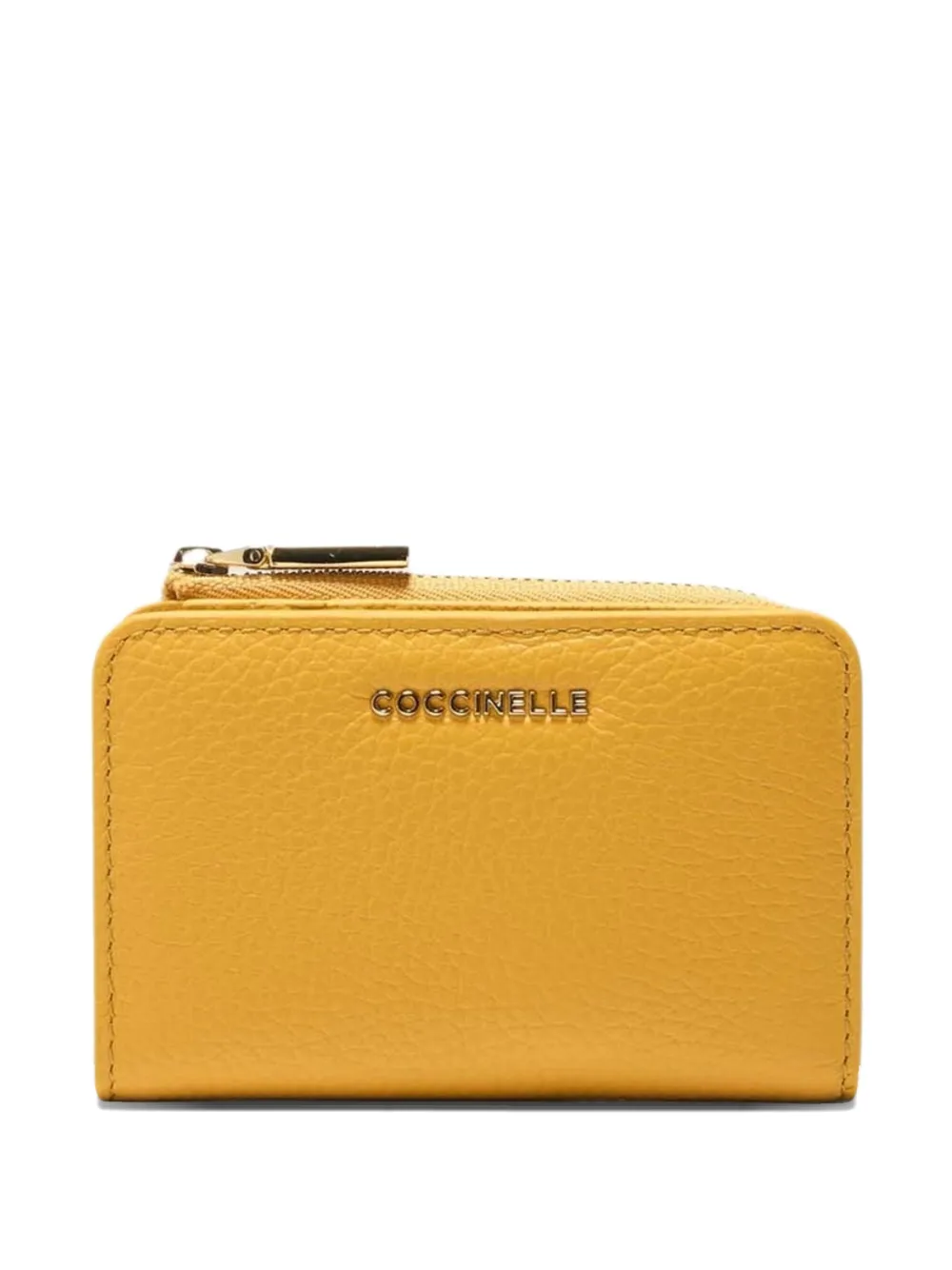 Coccinelle leather cardholder - Giallo