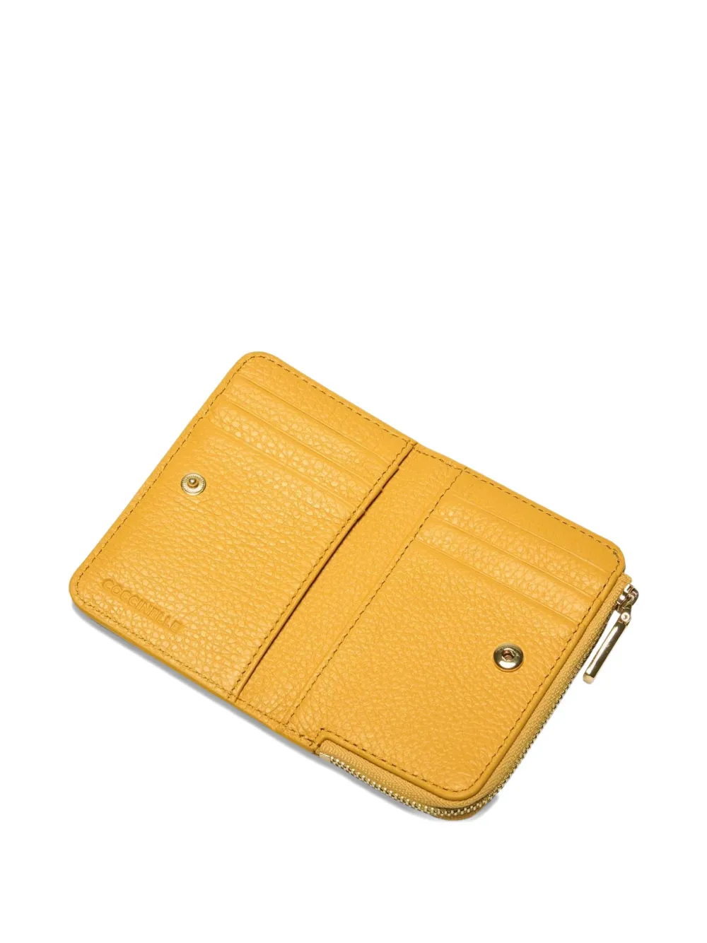 Coccinelle leather cardholder - Geel