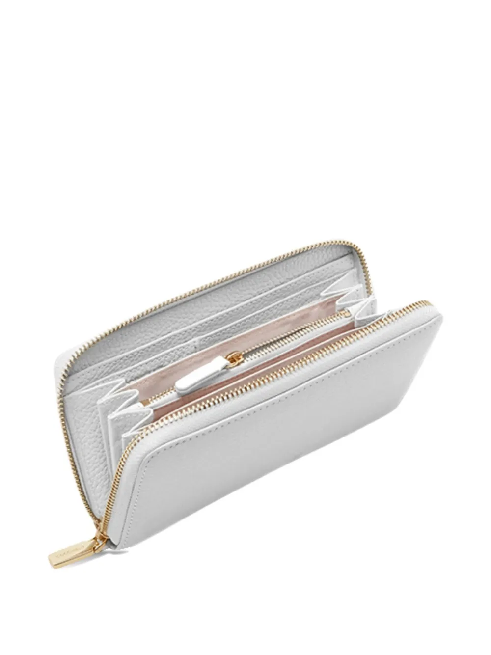 Coccinelle leather zip wallet - Wit