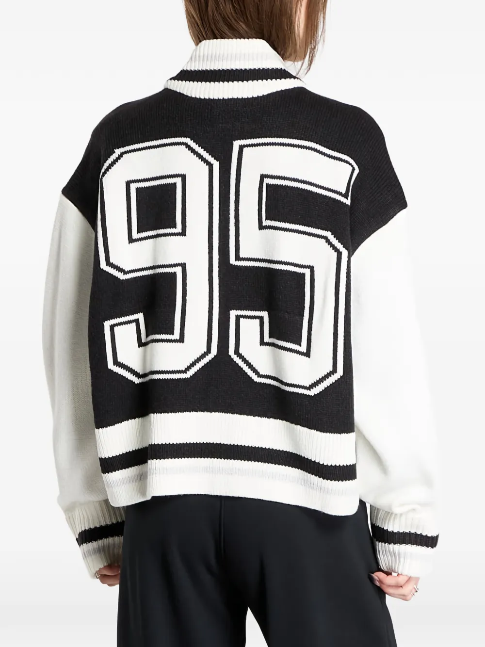 Nike 95 vest met rits Zwart