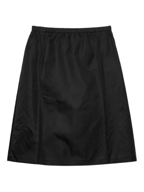 Prada low-rise side-pocket skirt