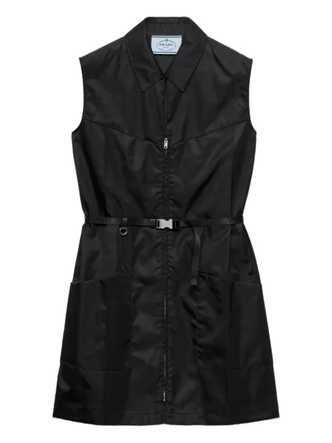 Prada shirt-style pocket mini dress
