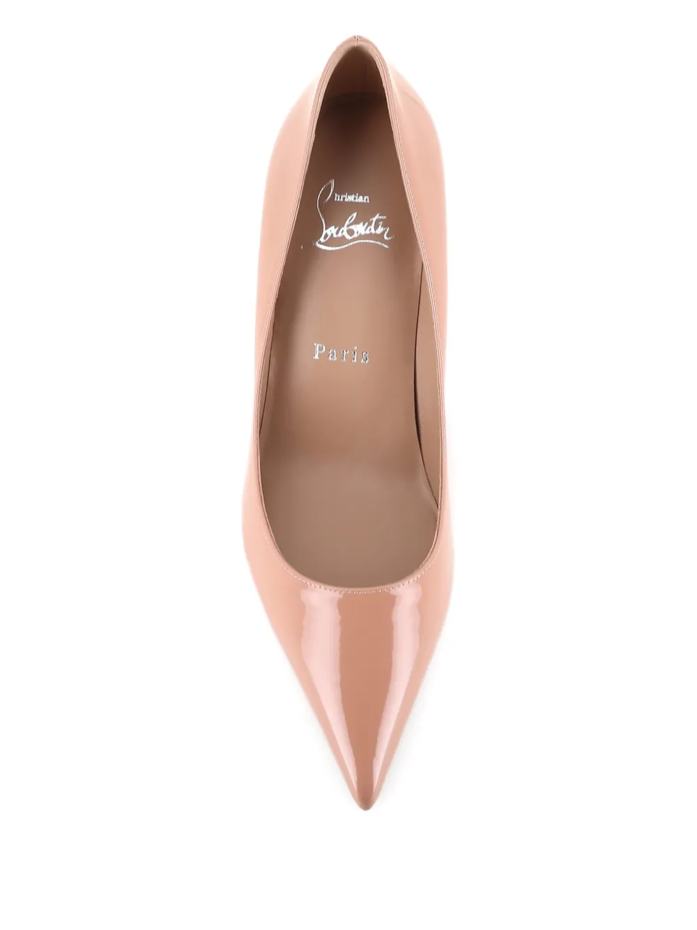 Miss Z pointed patent pumps
