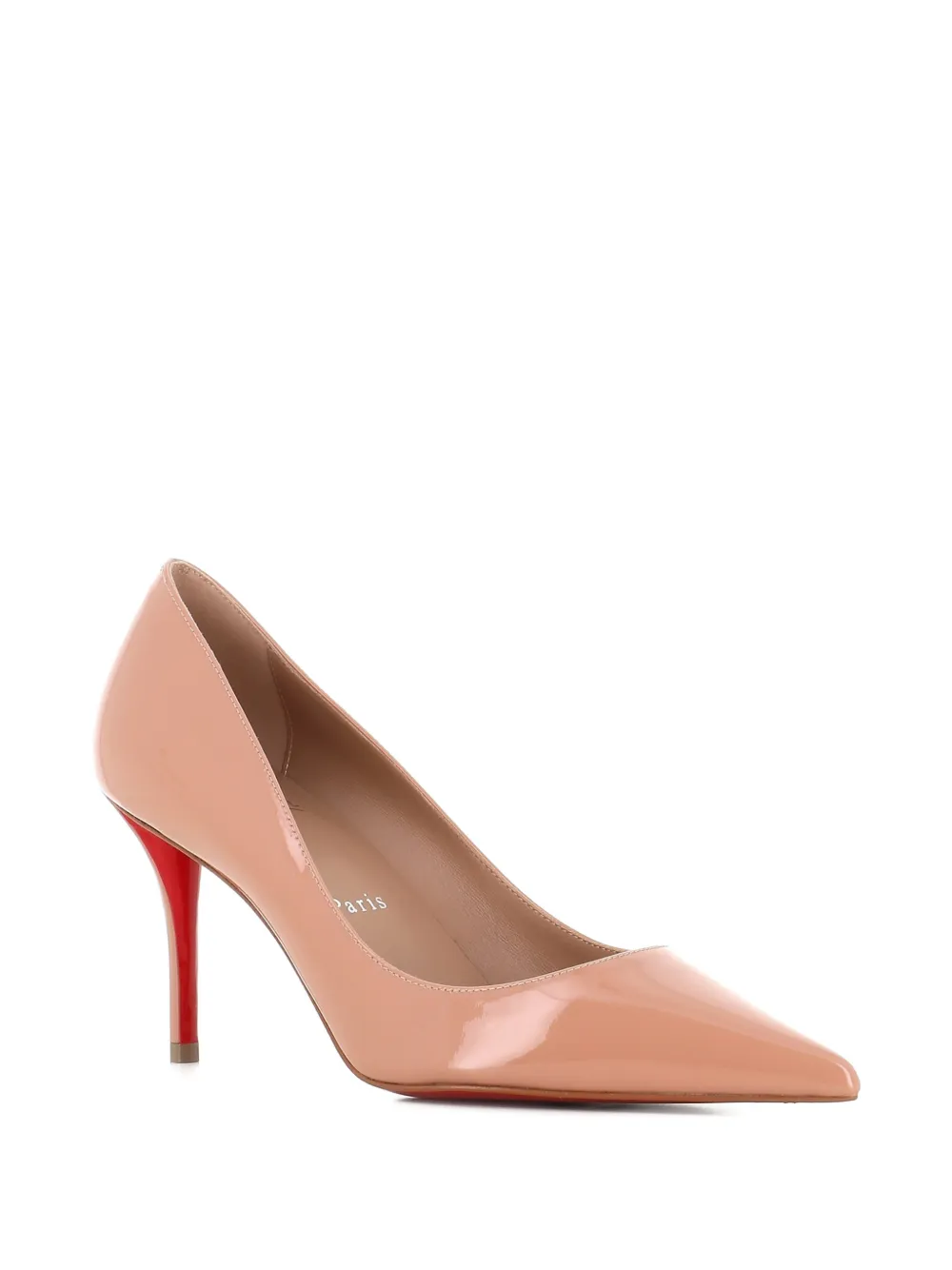 Miss Z pointed patent pumps
