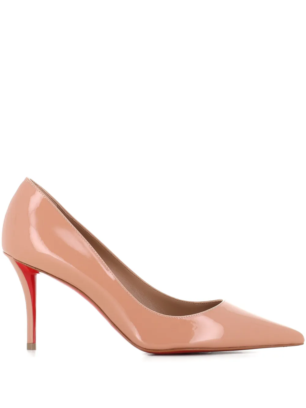 Miss Z pointed patent pumps