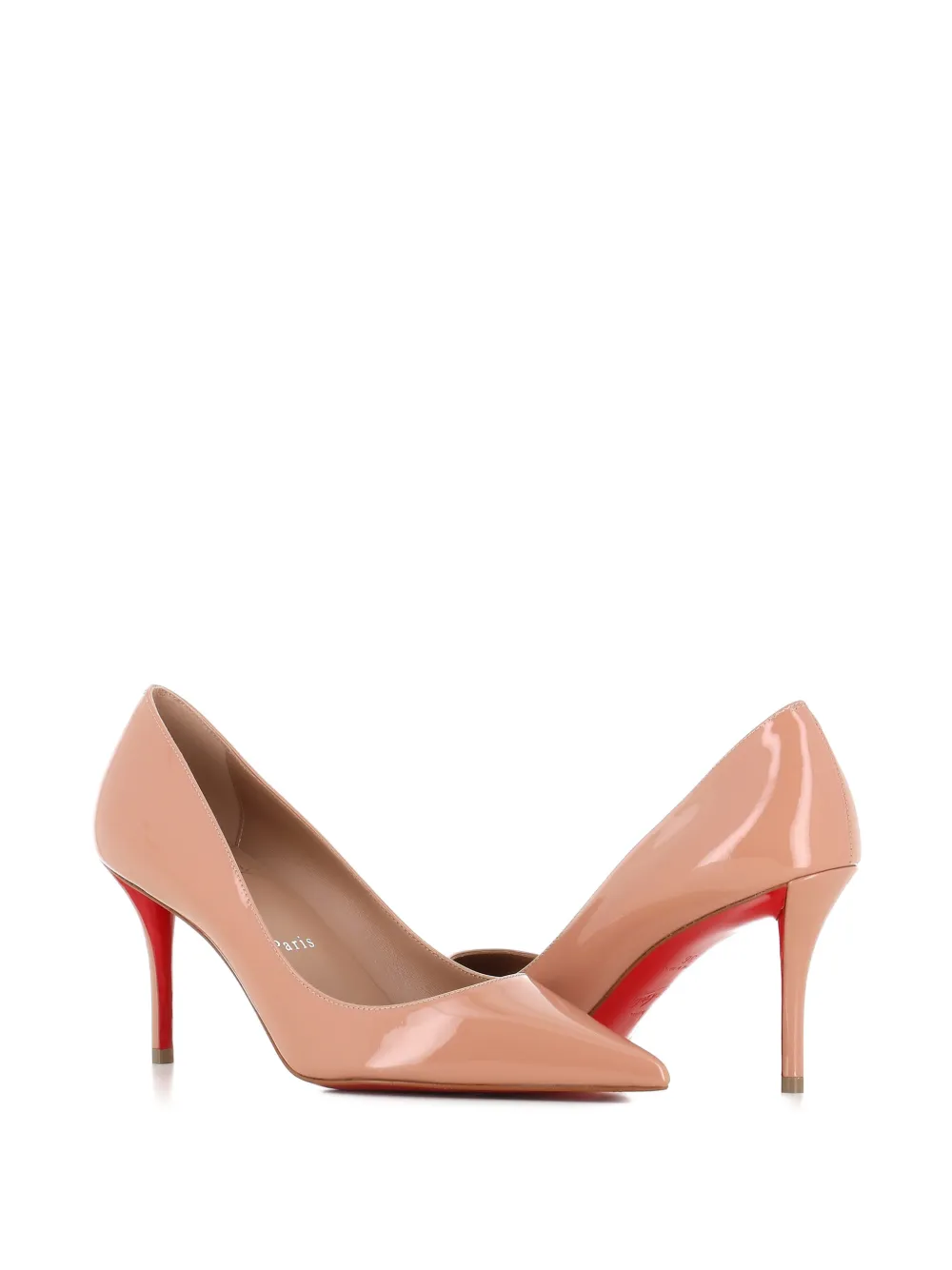 Miss Z pointed patent pumps