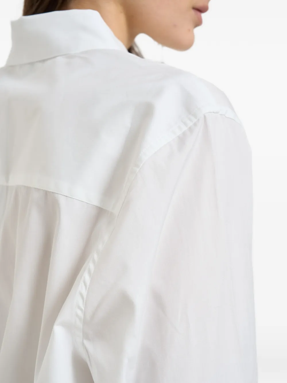 ANINE BING Blouse met borstzak Wit