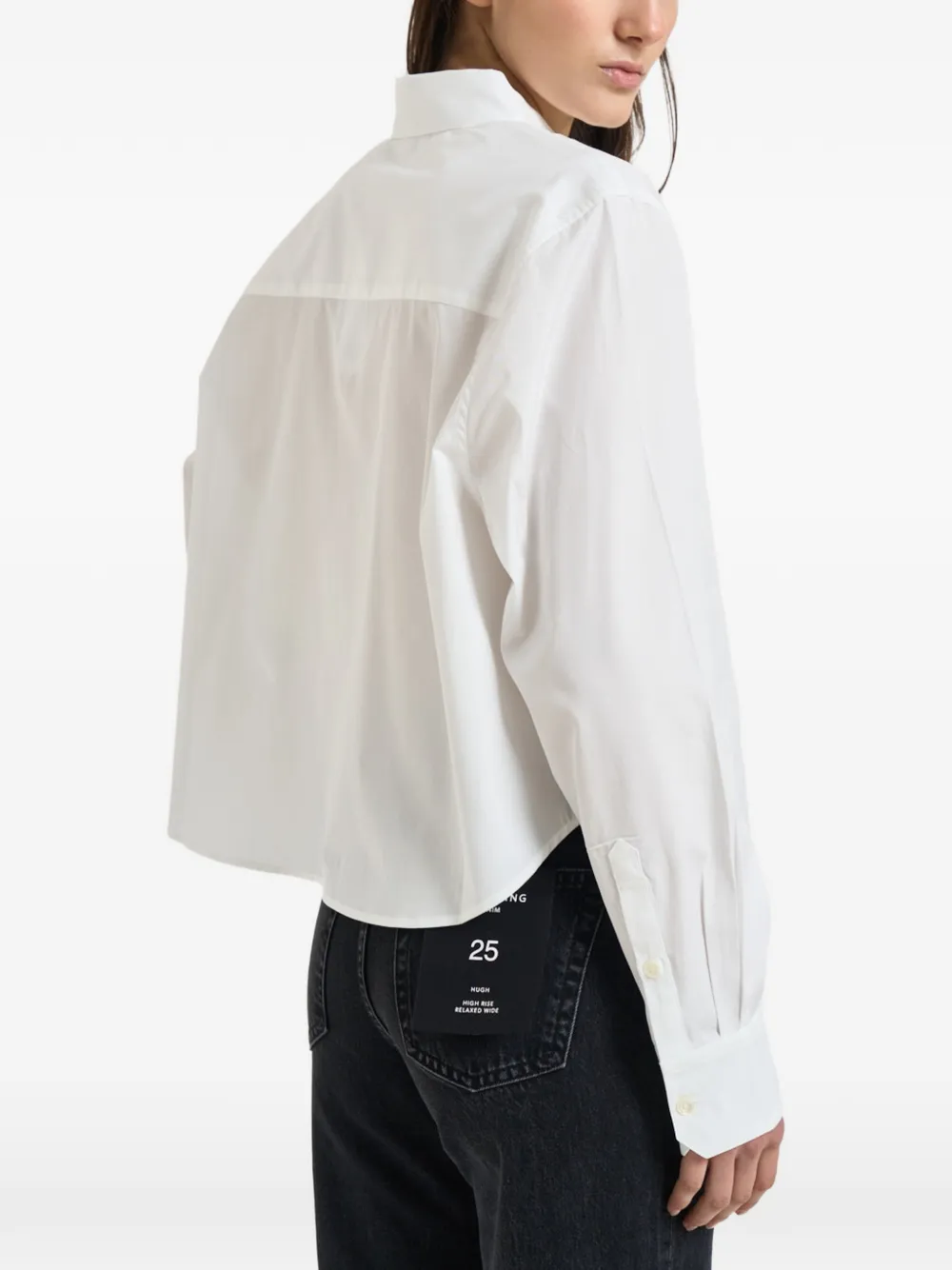 ANINE BING Blouse met borstzak Wit