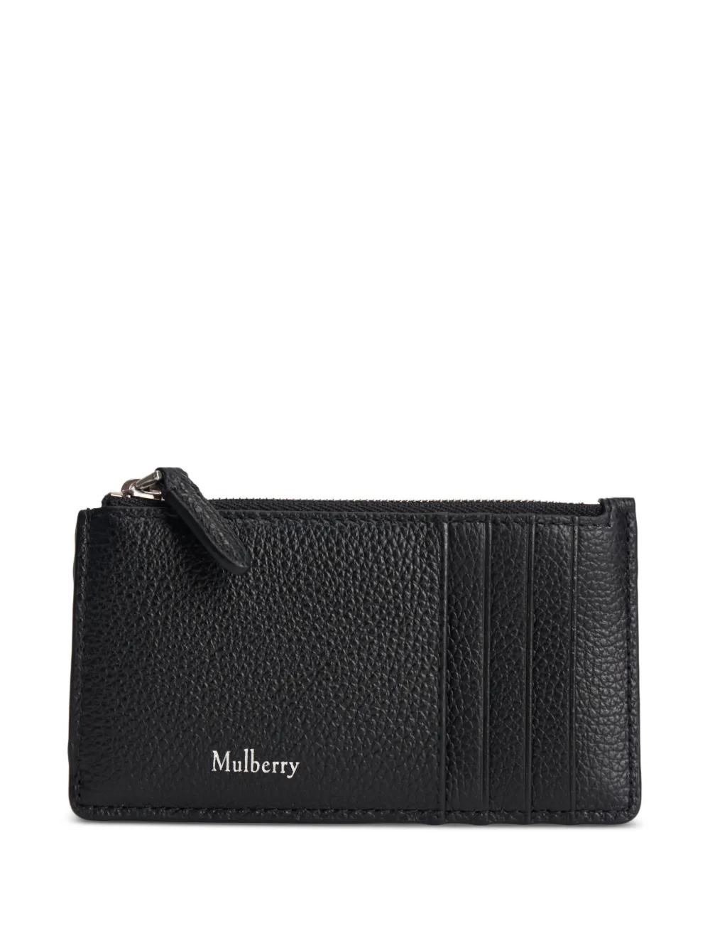 Mulberry zipped card wallet - Nero