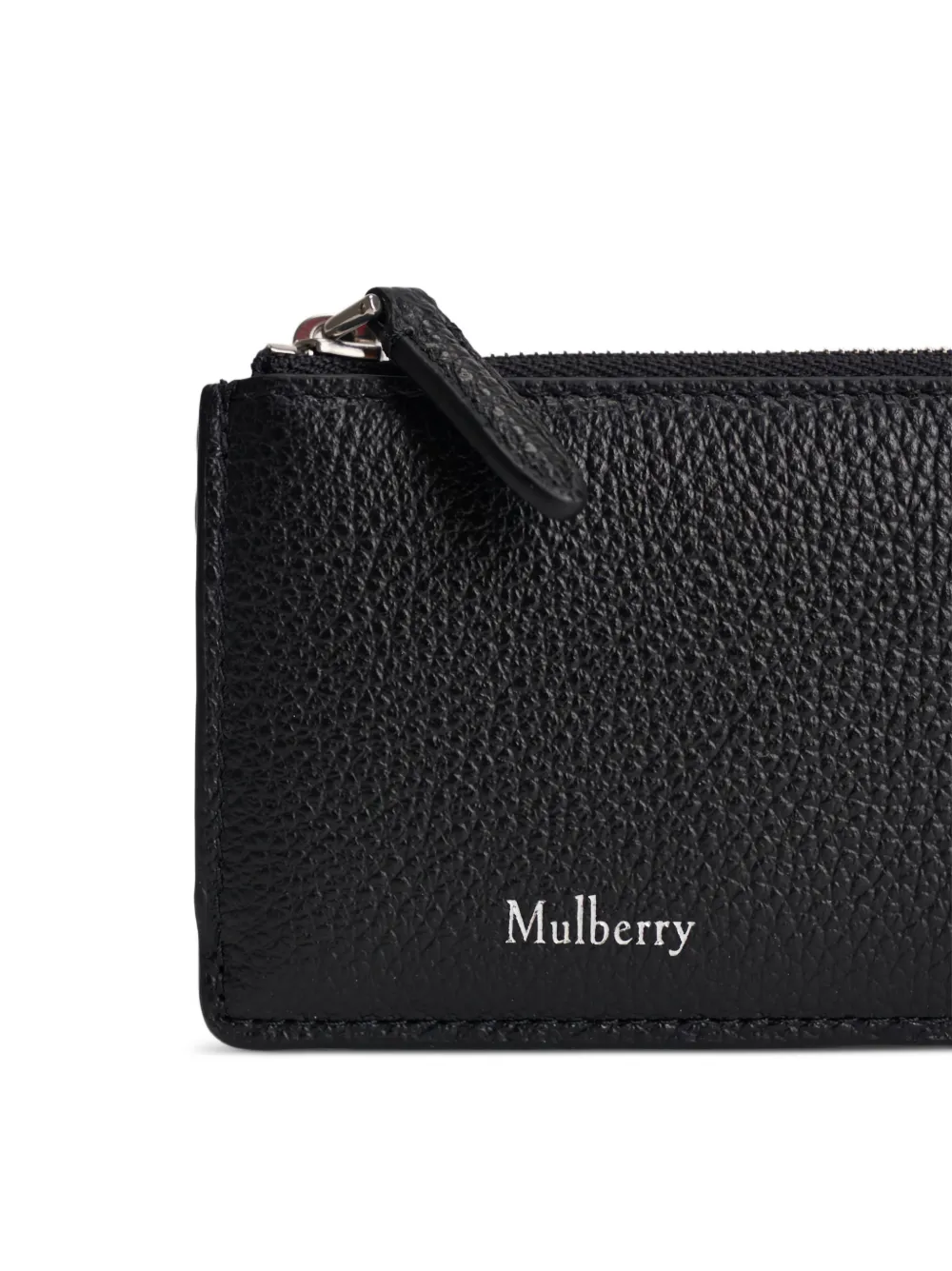 Mulberry Pasjeshouder met rits Zwart