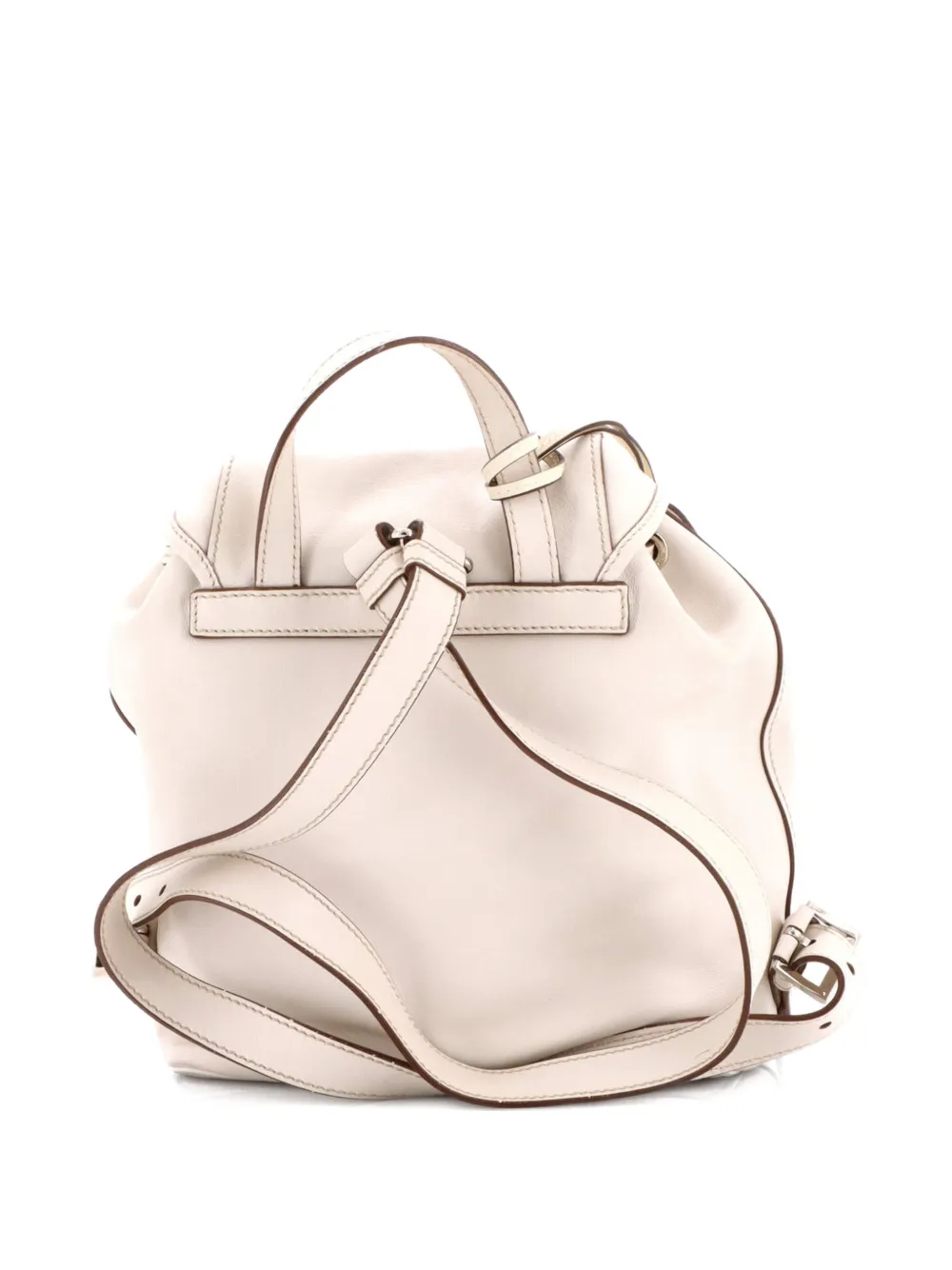 Prada Pre-Owned mochila Double Pocket Drawstring Soft Calf Medium | Estilos de archivo | Image 2