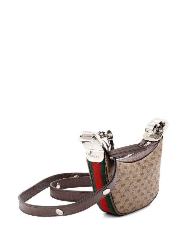 Gucci Pre-Owned アタッシェ ショルダーバッグ マイクロ GG コーテッド 