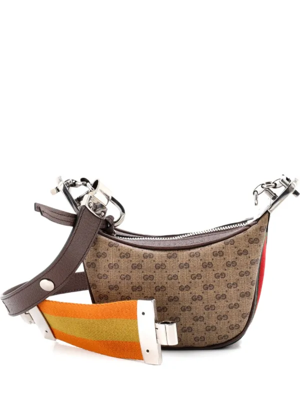 Gucci Pre-Owned アタッシェ ショルダーバッグ マイクロ GG コーテッド 