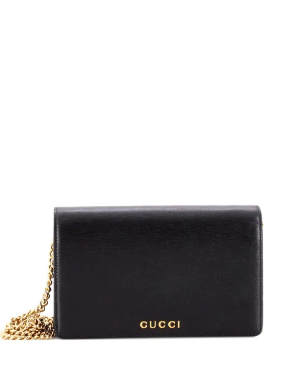 gucci petite marmont wallet on a chain