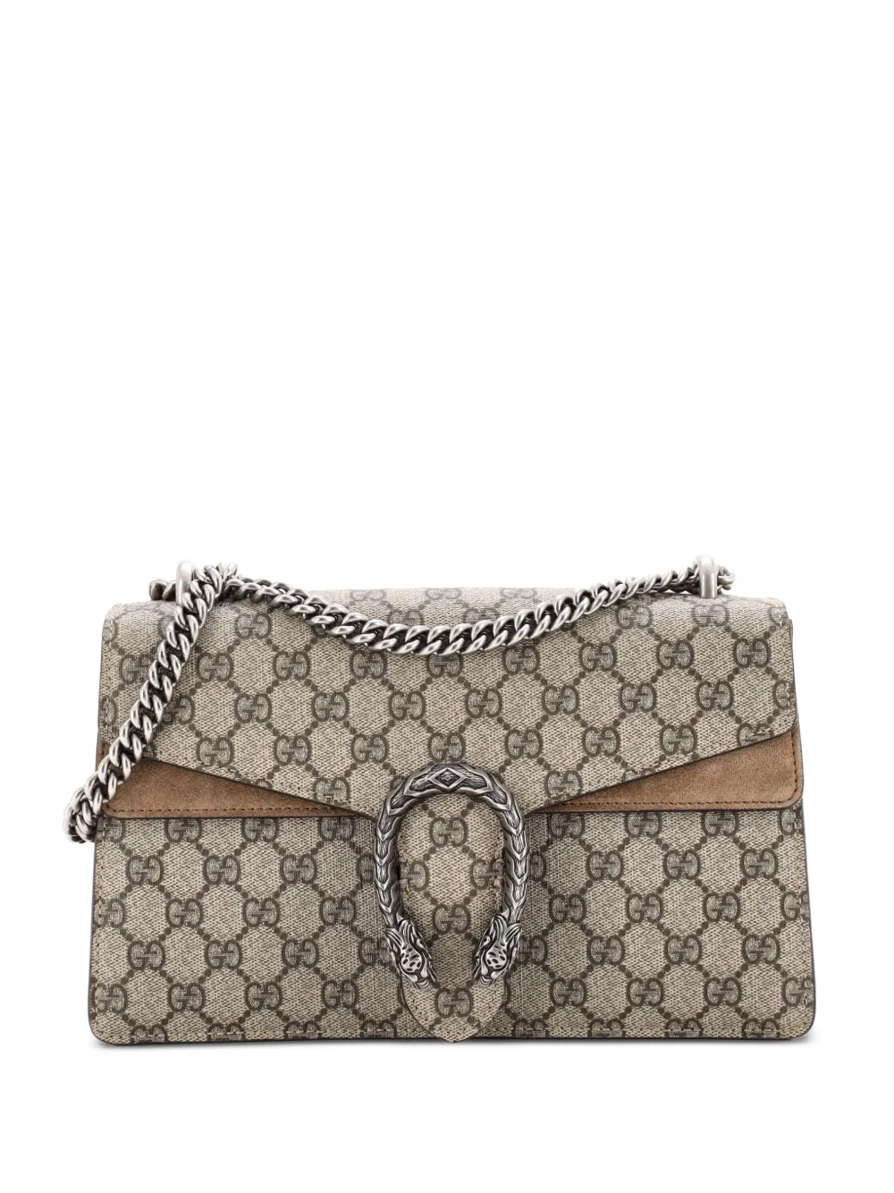 Gucci Pre-Owned Dionysus Bag GG Coated Canvas Small shoulder bag - Brown