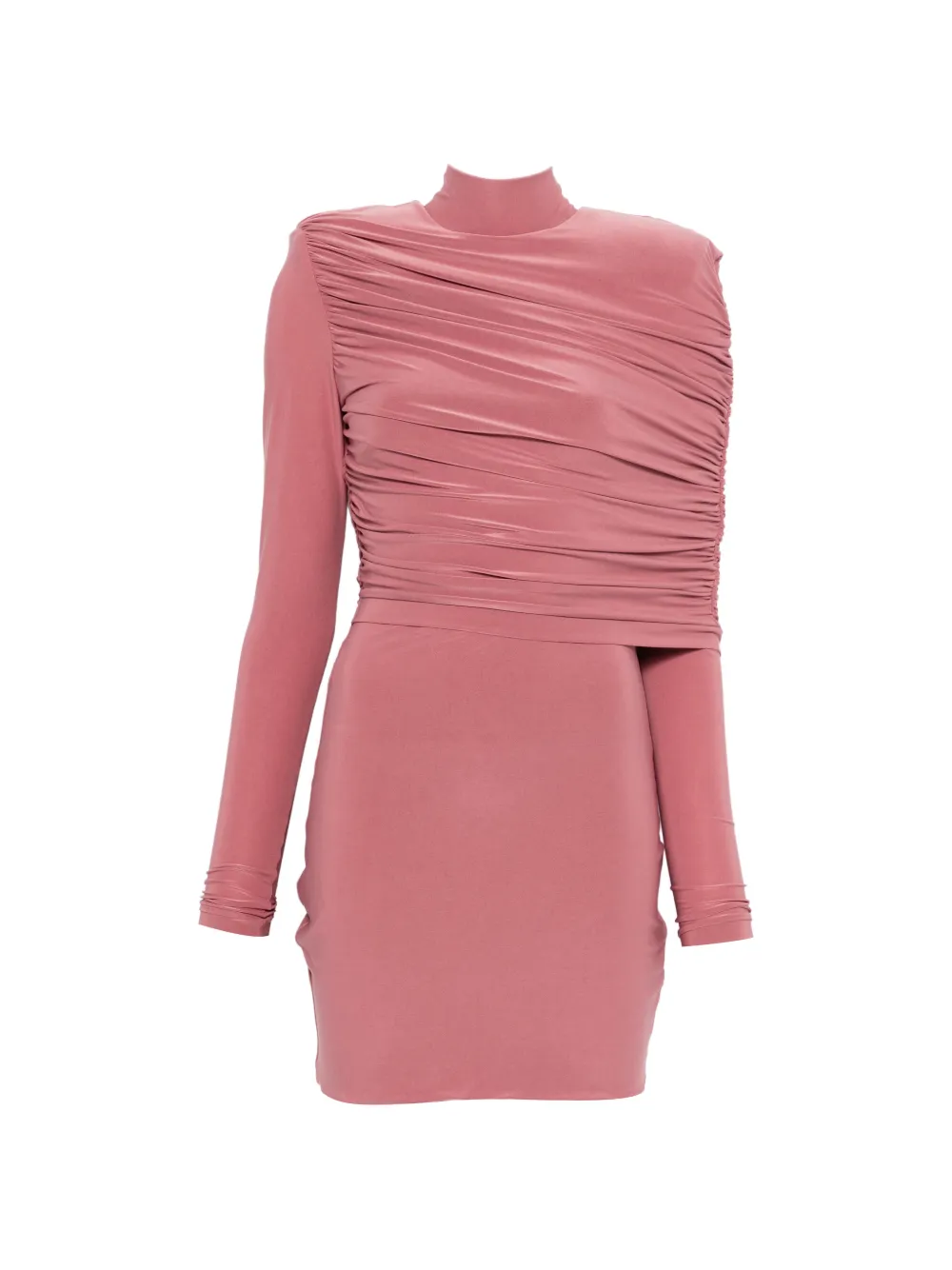 MITILIANE COUTURE Abito corto drappeggiato - Rosa