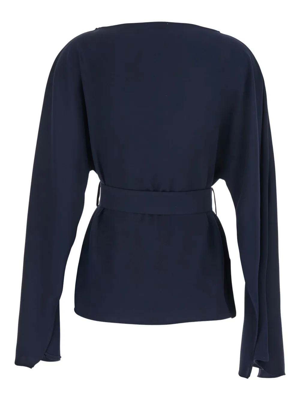P.A.R.O.S.H. tie waist blouse - Blauw