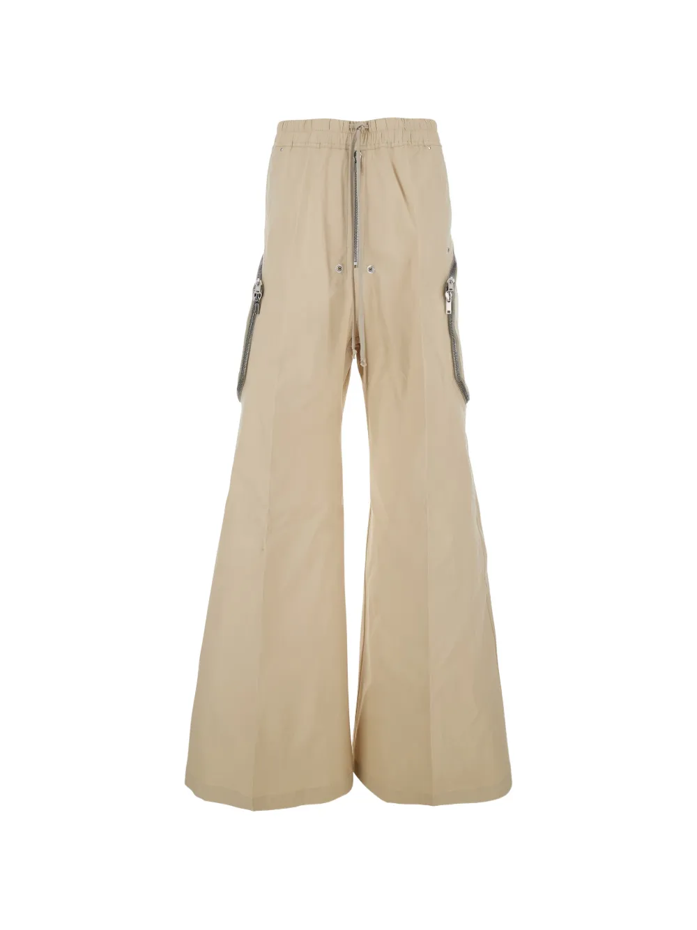Rick Owens zip-detail trousers - Toni neutri