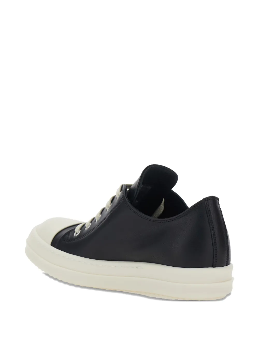 Rick Owens eyelet lace-up sneakers Zwart