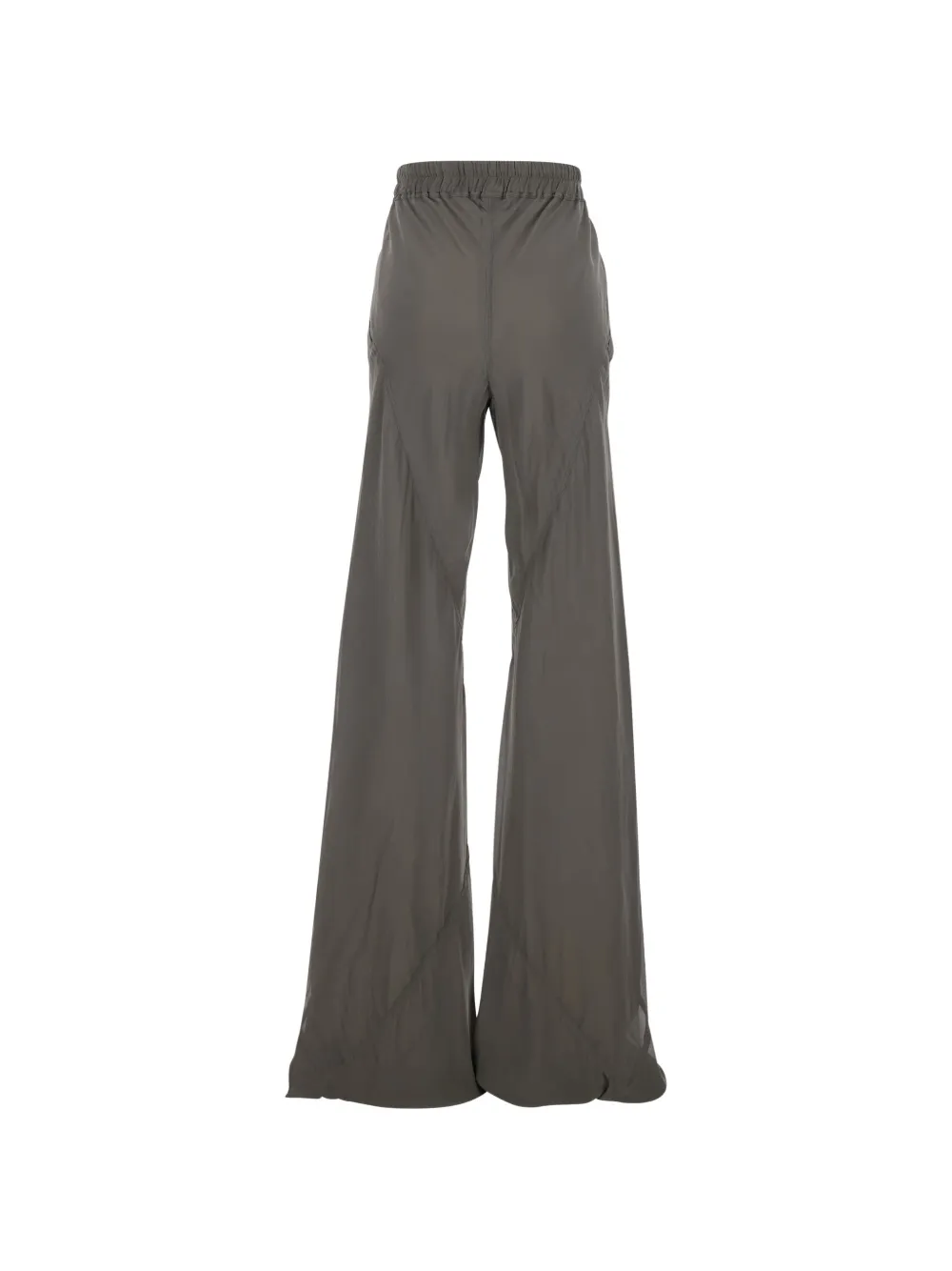 Rick Owens drawstring flared trousers - Grijs