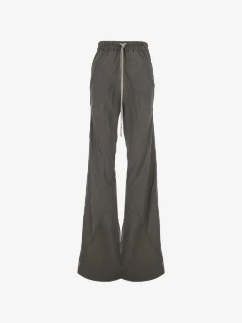 Rick Owens pantalones acampanados con cordones en la pretina